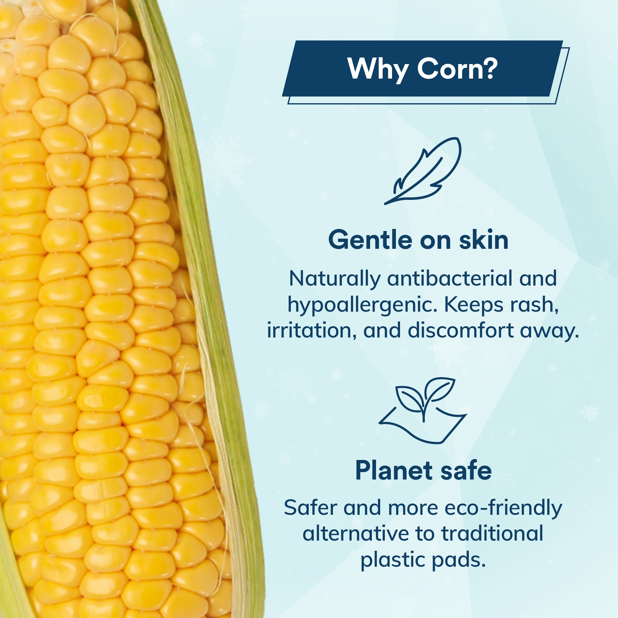 Cooling Ultra-thin Corn Pads