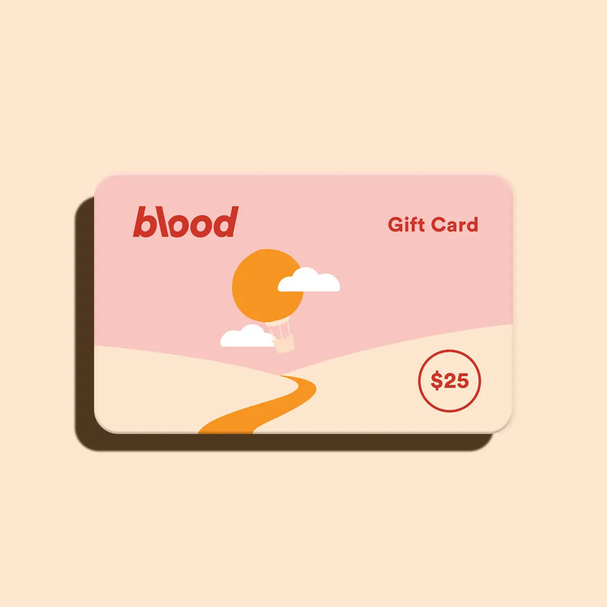 Digital Gift Card Blood