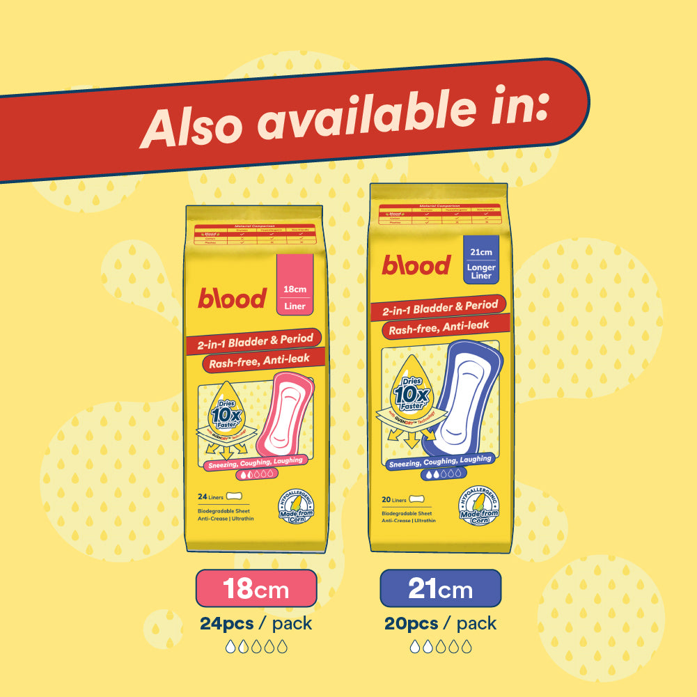 2-in-1 Period & Bladder Leak Liners