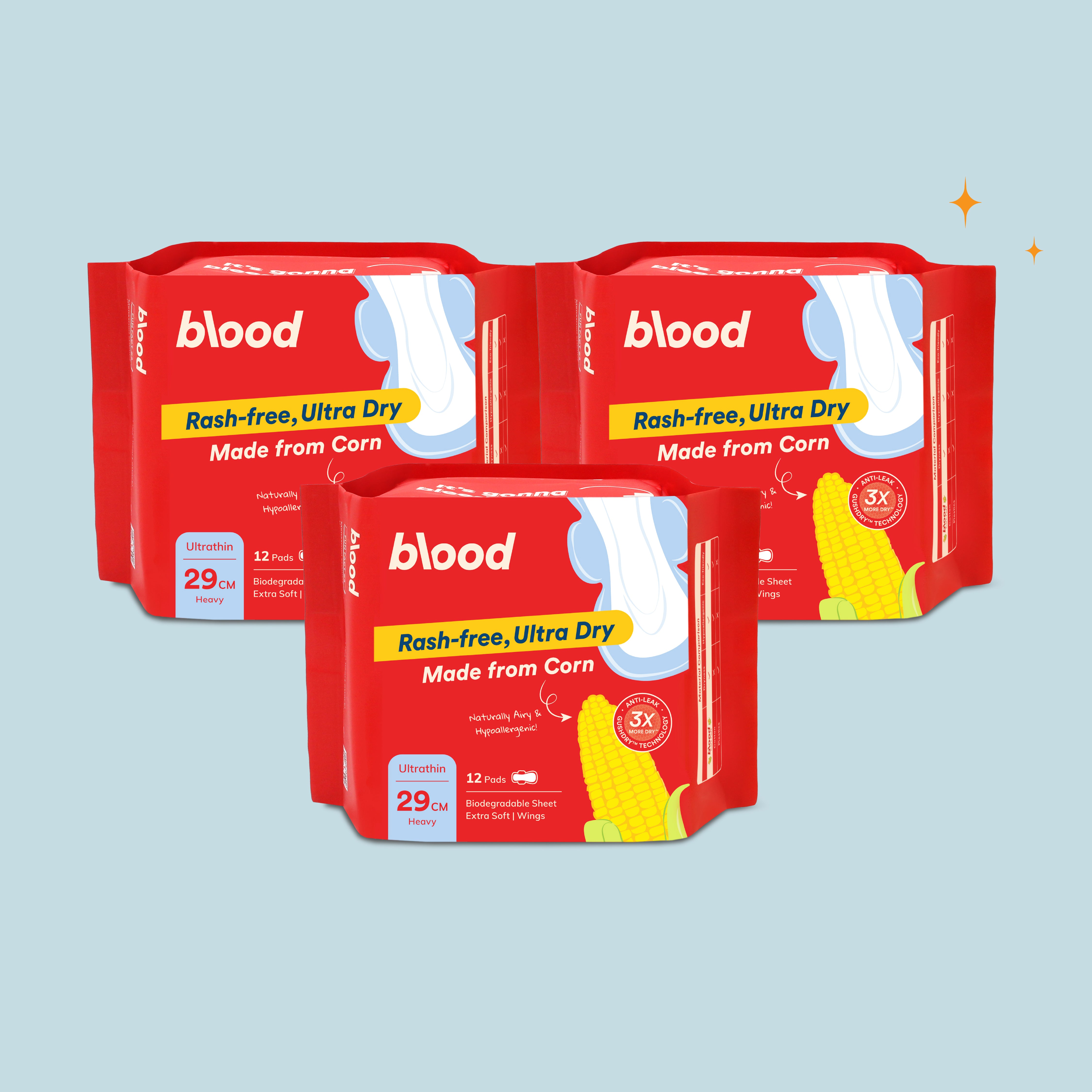 3 Packs Pads Bundle